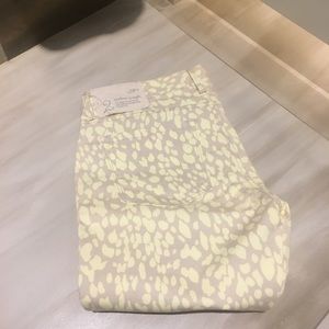 *NWT* Ann Taylor Loft print pants / jeans
